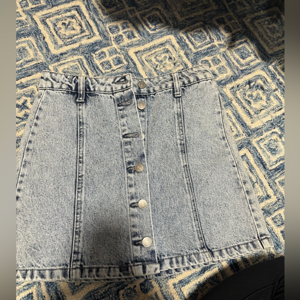Denim skirt